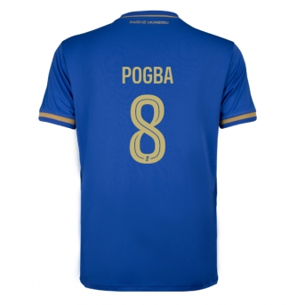 Billige Fotballdrakt AS Monaco Paul Pogba #8 Replika Bortedrakt 2025-26 Kortermet
